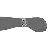 Buy Shop Fossil Townsman Automatic Skeleton Blue Dial Silver Steel Strap Watch for Men - ME3073 USA Online