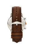Buy Shop Fossil Neutra Chronograph Black Dial Brown Leather Strap Watch for Men - FS5408 USA Online