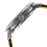 Buy Shop Fossil Townsman Automatic Skeleton Black Dial Brown Leather Strap Watch for Men - ME3181 USA Online