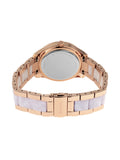 Buy Shop Fossil Stella Multifunction Rose Gold Dial Two Tone Steel Strap Watch for Women - ES4755 USA Online