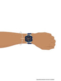 Buy Shop Guess Genesis Quartz Blue Dial Blue Silicone Strap Watch For Men - W1254G3 USA Online