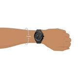 Buy Shop Fossil Everett Chronograph Black Dial Black Steel Strap Watch for Men - FS5797 USA Online