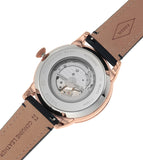 Buy Shop Fossil Townsman Automatic White Dial Navy Blue Leather Strap Watch for Men - ME3171 USA Online