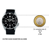 Buy Shop Seiko 5 Sports SKX Automatic Black Dial Black NATO Strap Watch For Men - SRPD55K3 USA Online