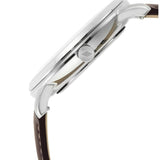 Buy Shop Fossil Neutra Minimalist Moonphase Silver Dial Brown Leather Strap Watch for Men - FS5905 USA Online