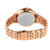 Buy Shop Fossil Jacqueline Analog Moonphase Mother of Pearl White Dial Rose Gold Steel Strap Watch for Women - ES5165 USA Online