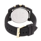 Buy Shop Armani Exchange Outerbanks Chronograph Black Dial Black Steel Strap Watch For Men - AX7105 USA Online