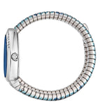 Buy Shop Just Cavalli Cosenza Blue Dial Two Tone Steel Strap Watch for Women - JC1L251M0015 USA Online