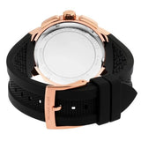 Buy Shop Michael Kors Sydney Pave Black Dial Black Silicone Strap Watch for Women - MK7245 USA Online