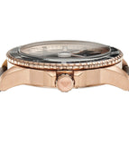 Buy Shop Emporio Armani Pro Planet Three Hand Date Blue Dial Brown Leather Strap Watch For Men - AR11556 USA Online