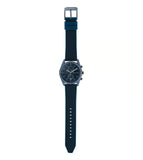 Buy Shop Michael Kors Accelerator Chronograph Blue Dial Blue Nylon Strap Watch for Men - MK9142 USA Online