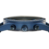 Buy Shop Michael Kors Accelerator Chronograph Blue Dial Blue Nylon Strap Watch for Men - MK9142 USA Online