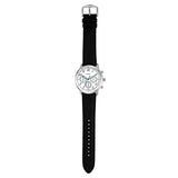 Buy Shop Fossil Neutra Chronograph White Dial Black Leather Strap Watch for Men - FS6023 USA Online