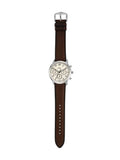Buy Shop Fossil Neutra Chronograph White Dial Brown Leather Strap Watch for Men - FS6022 USA Online