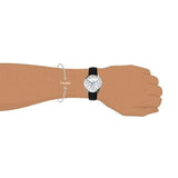 Buy Shop Fossil Neutra Chronograph White Dial Black Leather Strap Watch for Men - FS6023 USA Online