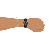 Buy Shop Fossil Neutra Chronograph Black Dial Brown Leather Strap Watch for Men - FS6024 USA Online