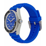 Buy Shop Michael Kors Maritime Three-Hand Analog Blue Dial Blue Silicone Strap Watch for Men - MK9156 USA Online