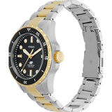 Buy Shop Fossil Blue Dive Three Hand Black Dial Two Tone Steel Strap Watch For Women - ES5349 USA Online