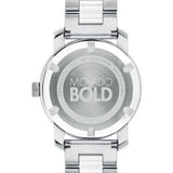 Buy Shop Movado Bold Ceramic Silver Dial Silver Steel Strap Watch for Women - 3600638 USA Online
