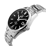 Buy Shop Tag Heuer Carrera Automatic Black Dial Silver Steel Strap Watch for Men - WAR211A.BA0782 USA Online
