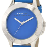 Marc Jacobs Blade Blue Dial Blue Leather Strap Watch for Women - MBM1202