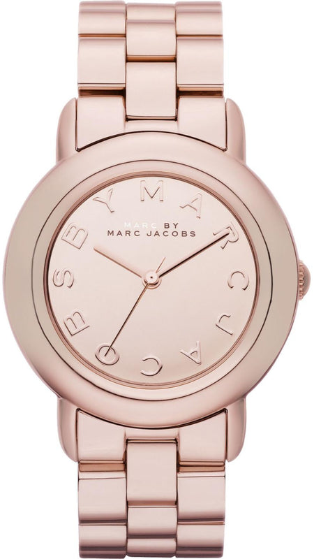 Buy Shop Marc Jacobs Marci Rose Gold Dial Rose Gold Steel Strap Watch for Women - MBM3099 USA Online