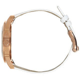 Buy Shop Marc Jacobs Blade White Dial White Leather Strap Watch for Women - MBM1201 USA Online