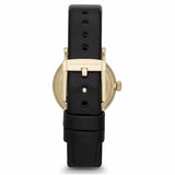 Buy Shop Marc Jacobs Baker Black Dial Black Leather Strap Watch for Women - MBM1273 USA Online