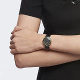 Buy Shop Marc Jacobs Baker Black Dial Black Leather Strap Watch for Women - MBM1273 USA Online