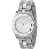 Buy Shop Marc Jacobs Blade White Dial Silver Steel Strap Watch for Women - MBM3048 USA Online