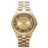 Buy Shop Marc Jacobs Henry Gold Dial Gold Steel Strap Watch for Women - MBM3292 USA Online