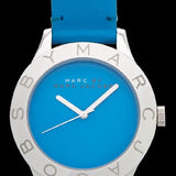 Buy Shop Marc Jacobs Blade Blue Dial Blue Leather Strap Watch for Women - MBM1202 USA Online