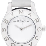 Buy Shop Marc Jacobs Mini Blade White Dial White Leather Strap Watch for Women - MBM1206 USA Online