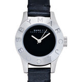 Buy Shop Marc Jacobs Blade Black Dial Black Leather Strap Watch for Women - MBM1211 USA Online