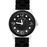 Buy Shop Marc Jacobs Pelly Black Dial Black Silicone Strap Watch for Women - MBM2541 USA Online