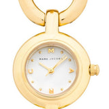 Buy Shop Marc Jacobs Rock White Dial Gold Steel Strap Watch for Women - MBM3005 USA Online