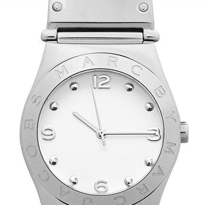 Buy Shop Marc Jacobs White Dial Silver Steel Strap Watch for Women - MBM3030 USA Online