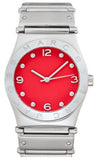 Buy Shop Marc Jacobs Classic Red Dial Silver Steel Strap Watch for Women - MBM3031 USA Online
