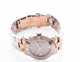 Buy Shop Marc Jacobs Amy Brown Dial Brown Steel Strap Watch for Women - MBM3119 USA Online