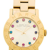Buy Shop Marc Jacobs Blade Gold Dial Gold Steel Strap Watch for Women - MBM3141 USA Online