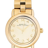 Buy Shop Marc Jacobs Marci Gold Dial Gold Steel Strap Watch for Women - MBM3174 USA Online