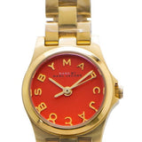 Buy Shop Marc Jacobs Henry Dinky Red Dial Gold Steel Strap Watch for Women - MBM3202 USA Online
