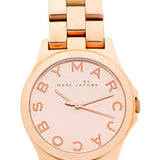 Buy Shop Marc Jacobs Henry Rose Gold Dial Rose Gold Steel Strap Watch for Women - MBM3212 USA Online