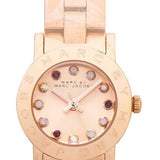 Buy Shop Marc Jacobs Amy Rose Gold Dial Rose Gold Steel Strap Watch for Women - MBM3219 USA Online