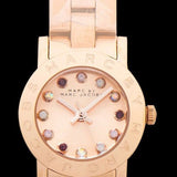 Buy Shop Marc Jacobs Amy Rose Gold Dial Rose Gold Steel Strap Watch for Women - MBM3219 USA Online