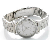 Marc Jacobs Baker White Dial Silver Steel Strap Watch for Women - MBM3242