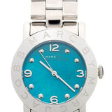 Buy Shop Marc Jacobs Amy Blue Dial Silver Steel Strap Watch for Women - MBM3272 USA Online