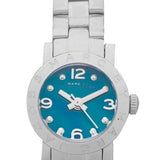 Buy Shop Marc Jacobs Amy Blue Dial Silver Steel Strap Watch for Women - MBM3274 USA Online