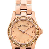 Buy Shop Marc Jacobs Henry Rose Gold Dial Rose Gold Steel Strap Watch for Women - MBM3278 USA Online