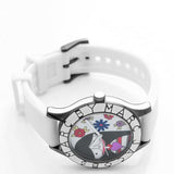 Buy Shop Marc Jacobs Miss Marc Flower White Dial White Silicone Strap Watch for Women - MBM5513 USA Online